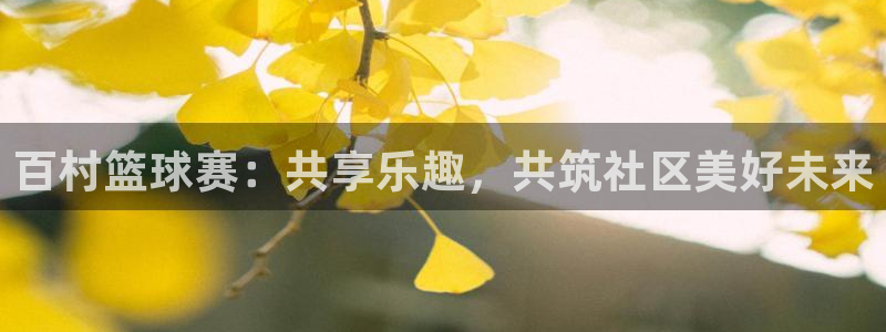  emc易倍·体育赞助了哪些：百村篮球赛：共享乐趣，共筑社区美